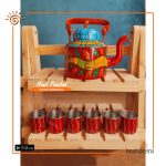 Trendy Hand Painted Kettle Set