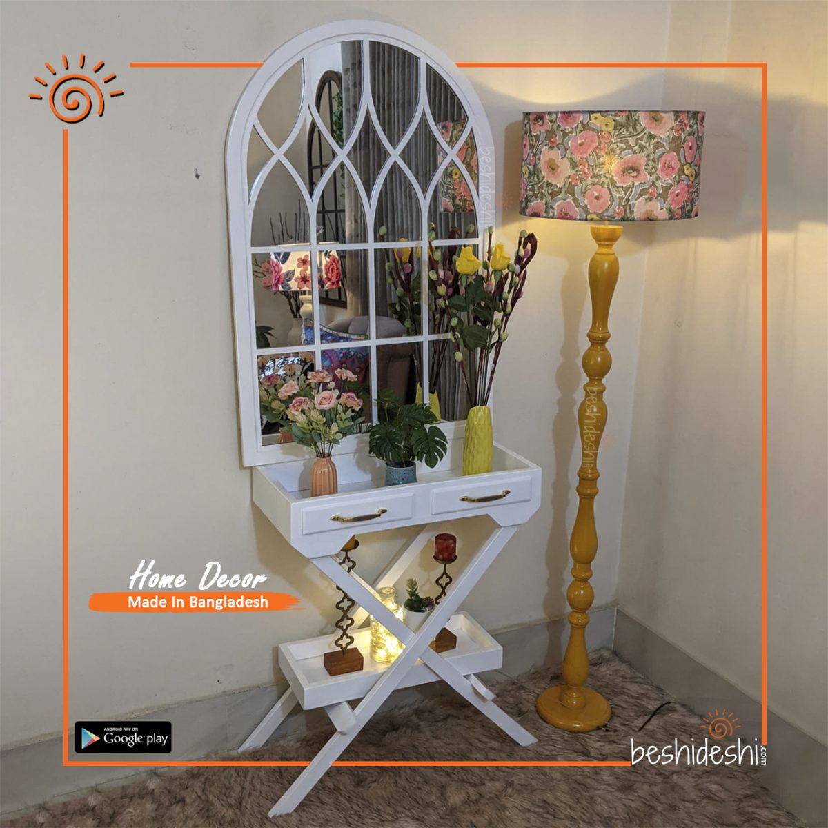 Combo Set With Medium Mirror