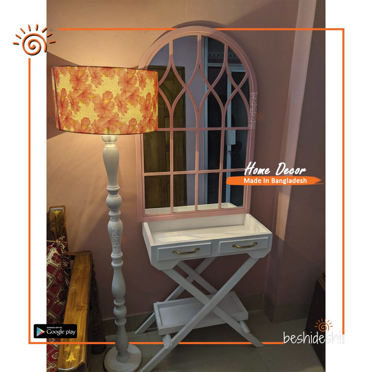 Combo Set With Medium Mirror