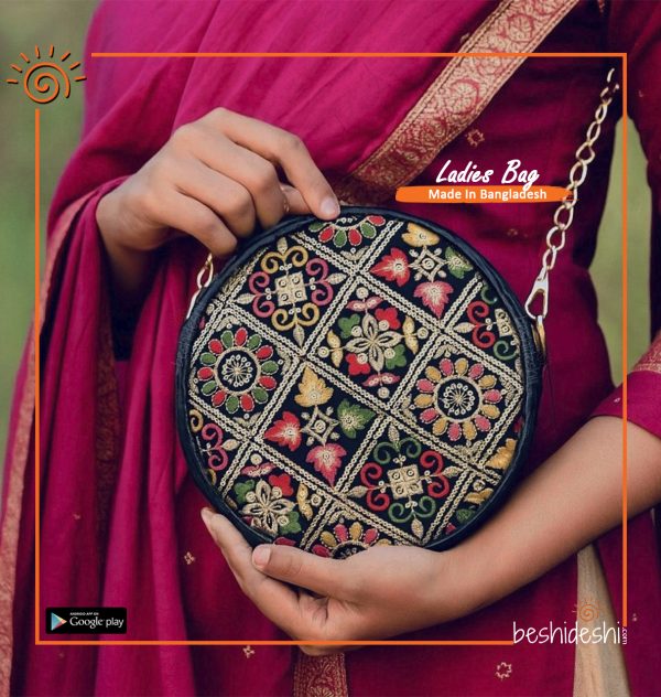 Round Shape Ladies Bag