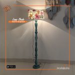 Floor Lamp With Colorful Shade