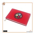 Red Tin Phul Handmade Nakshi Notebook