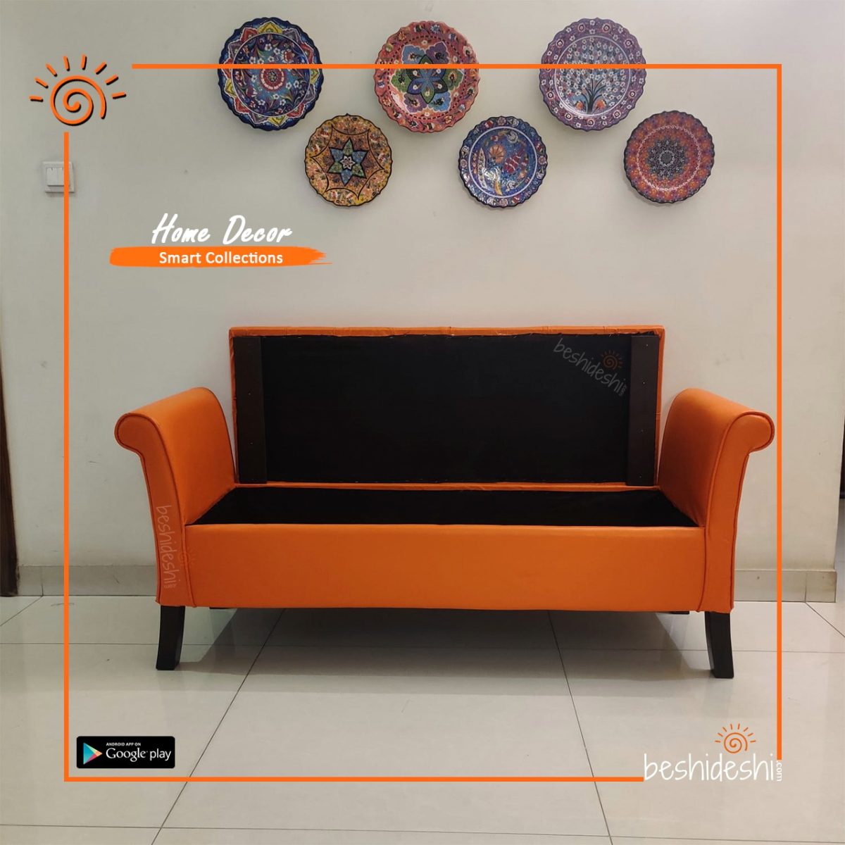 Divan With Storage Facility/Modern Sofa