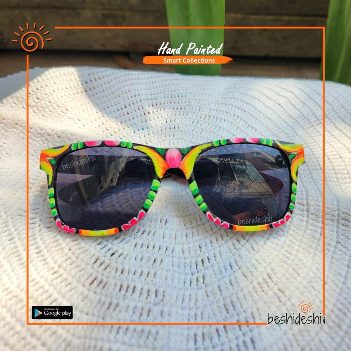 Hand Painted Sunglass