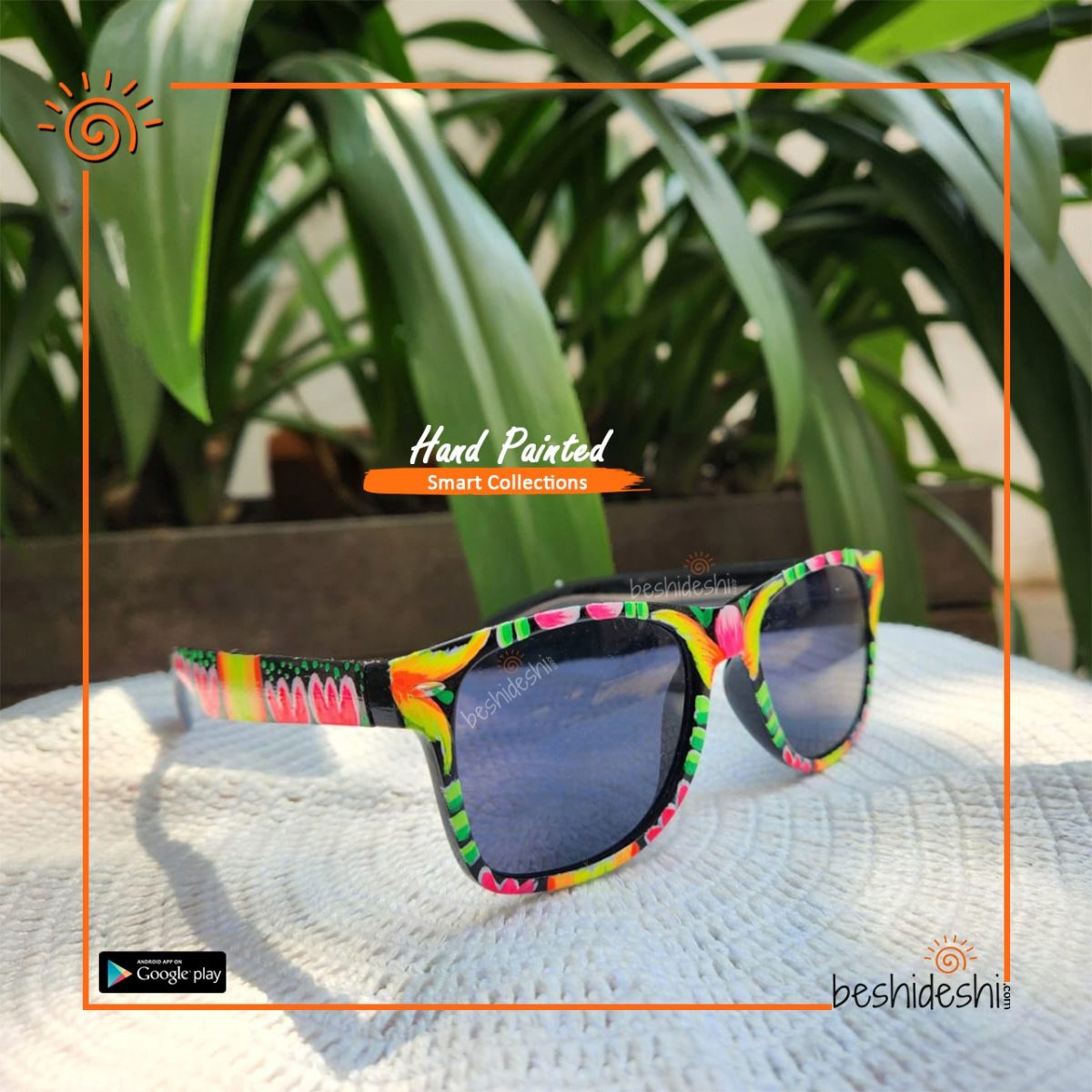 Hand Painted Sunglass