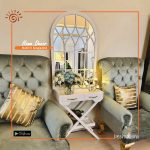 Foyer Table With Medium Mirror