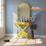 Foyer Table With Medium Mirror