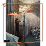 Floor Lamp With Colorful Shade