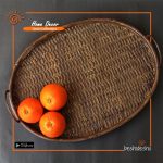 Woven Bamboo Serving Tray