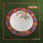 Rickshaw Painted Round Mirror