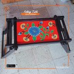 Rickshaw Painted Folding Table