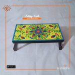Rickshaw Painted Folding Table Flat Version