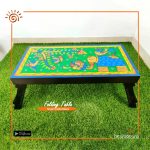 Rickshaw Painted Folding Table Flat Version