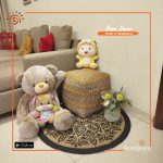 Hogla Floor Pouf (Square Shape)