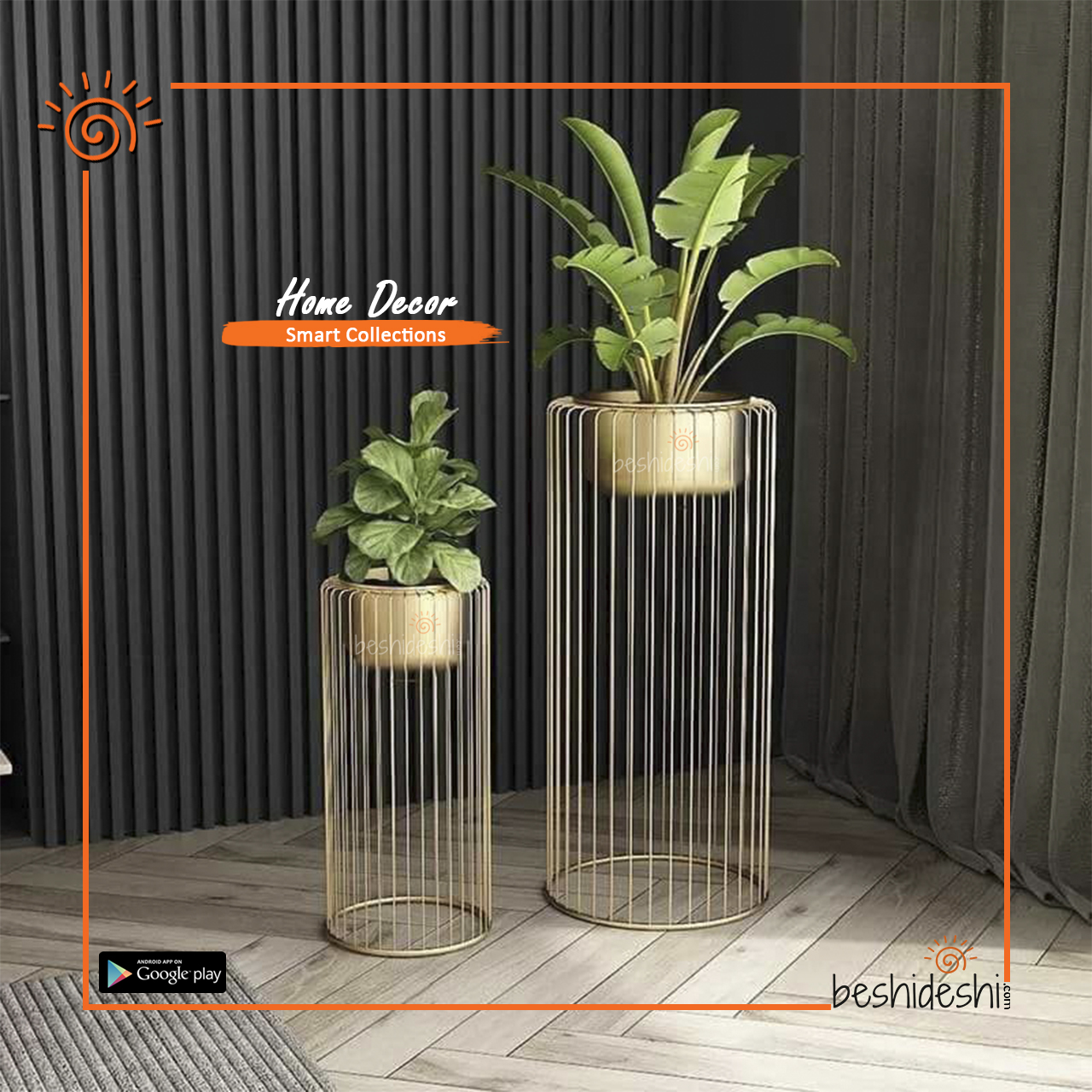 12 Plant Stand With Tub (Small)