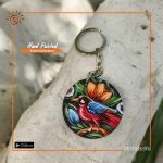 Rickshaw Painted Key Ring