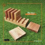 Wooden Coaster Set