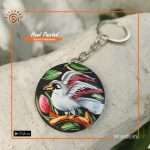 Rickshaw Painted Key Ring