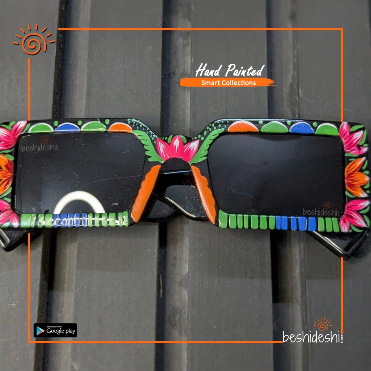 Hand Painted Sunglass