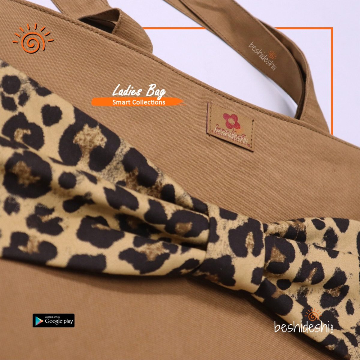 Stylish Trendy Bow Tote Bag