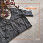 Elbow Sleeve Stitched Blouse (S to XL)