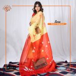 Mahalaya Moon Silk Saree