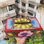 Rickshaw Painted Tissue Box