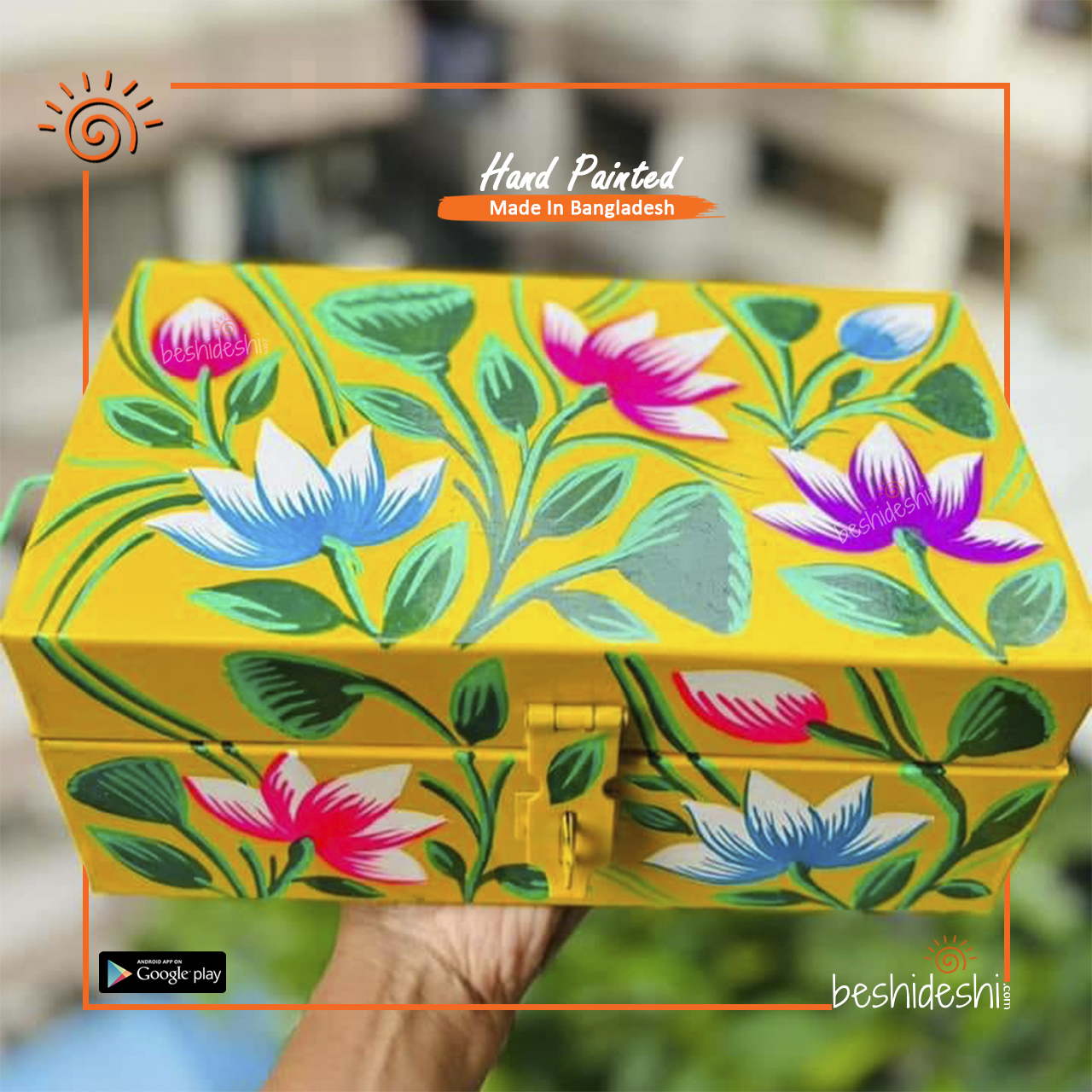 05 Rickshaw Painted Trunk