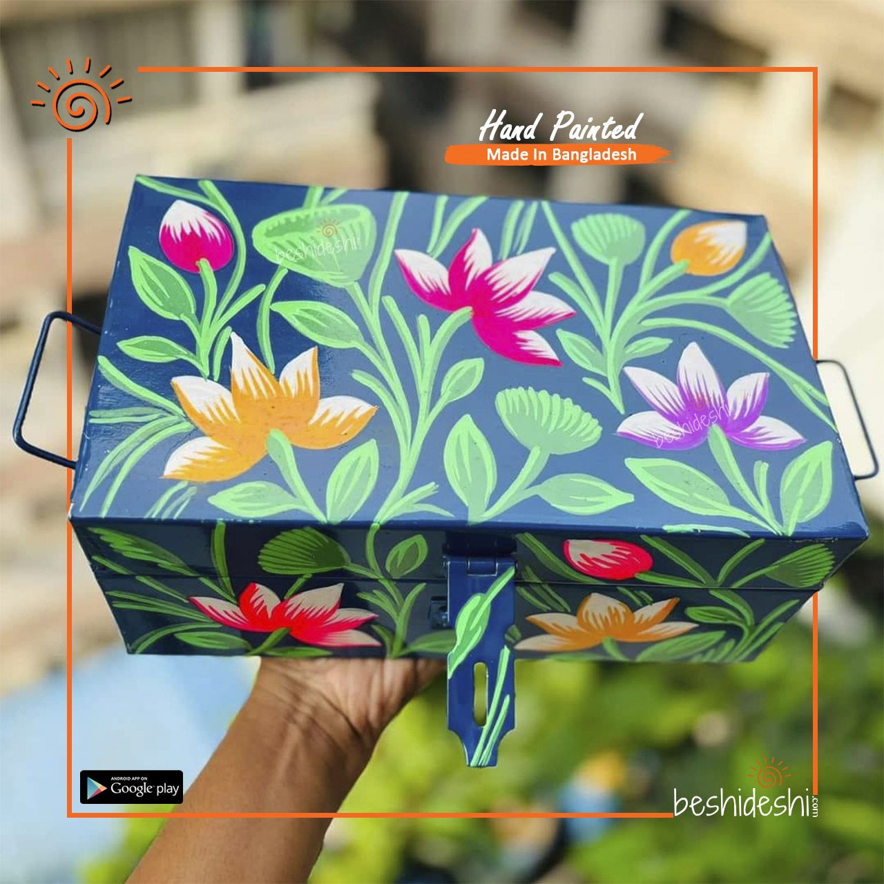 09 Rickshaw Painted Trunk