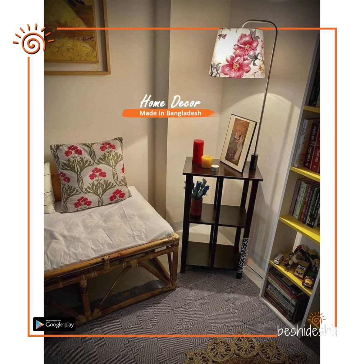 Lampshade With Side Table