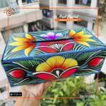 Rickshaw Painted Tissue Box