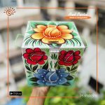 Rickshaw Painted Piggy Bank