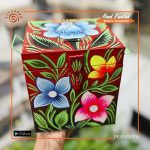 Rickshaw Painted Piggy Bank