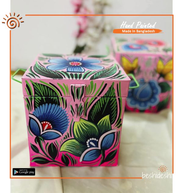 Rickshaw Painted Piggy Bank