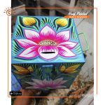 Rickshaw Painted Piggy Bank
