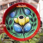 Rickshaw Painted Round Tray
