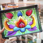 Rickshaw Painted Tray