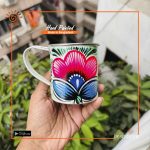Rickshaw Painted Tin Mug