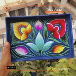 Rickshaw Painted Tray