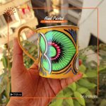 Rickshaw Painted Tin Mug