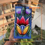 Rickshaw Painted Mini Piggy Bank