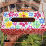 Rickshaw Painted Tissue Box