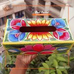 Rickshaw Painted Tissue Box