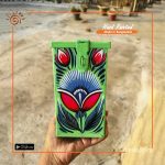 Rickshaw Painted Mini Piggy Bank