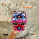 Rickshaw Painted Mini Piggy Bank