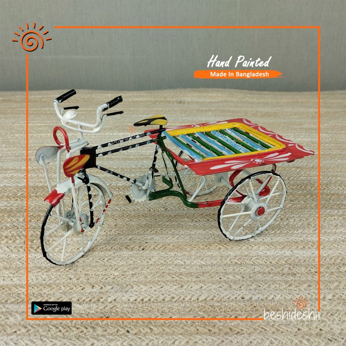 Hand Painted Miniature Van Gari