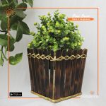 Bamboo Box Vase (Big)
