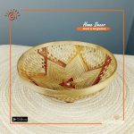 Bamboo Round Utility Basket