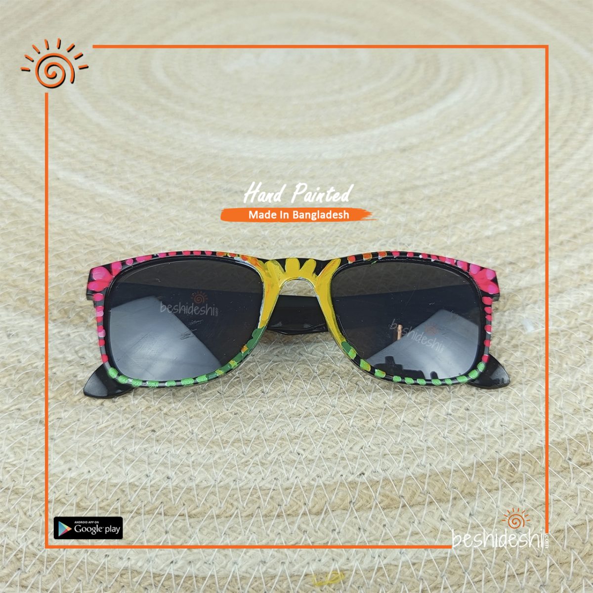 Hand Painted Sunglass