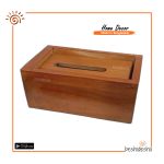 Wooden Tissue Box